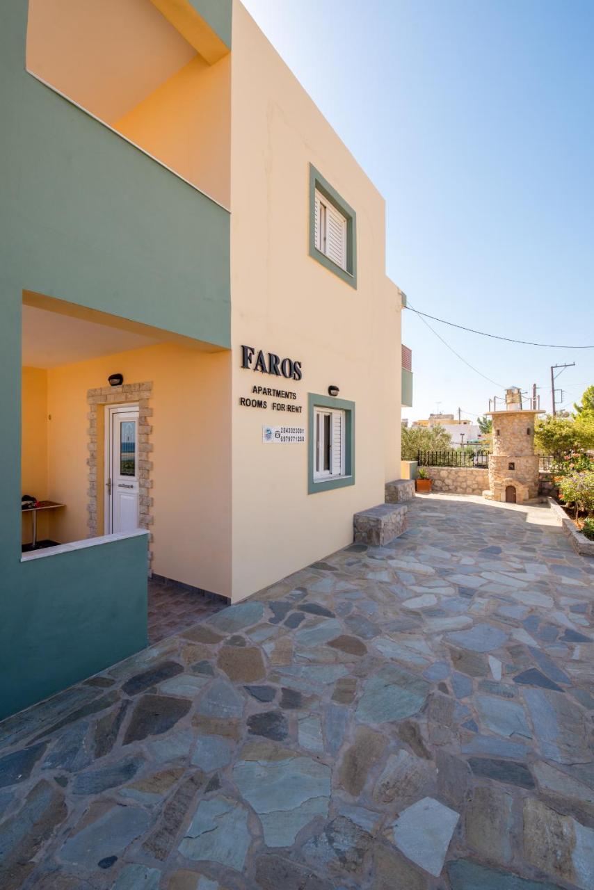 Faros Apartments Xerokampos  Exterior foto